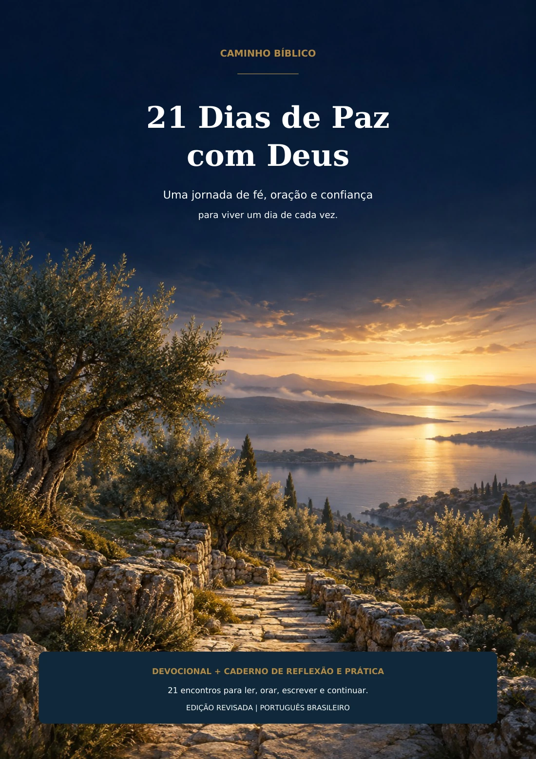 Capa do e-book gratuito 21 Dias de Paz com Deus